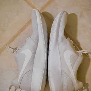 Nike white training shoes